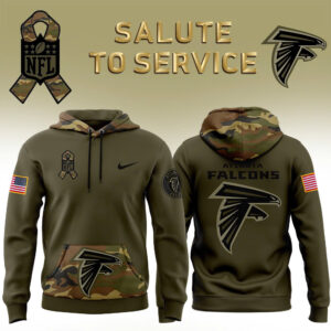 Atlanta Falcons Salute to Service Club Unisex Hoodie
