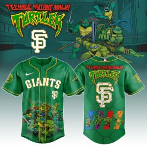 San Francisco Giants x Ninja Turtles Special Edition Jersey