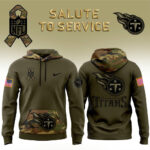 Tennessee Titans Salute to Service Club Unisex Hoodie