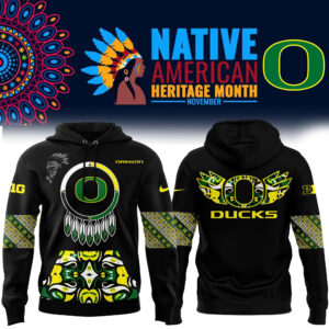 Oregon Ducks x Native American Heritage Unisex Hoodie