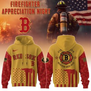 Boston Red Sox x Firefighter Appreciation Special Edition Unisex Hoodie