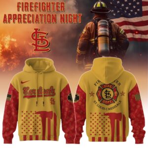 St. Louis Cardinals x Firefighter Appreciation Special Edition Unisex Hoodie