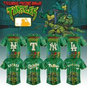 MLB x Ninja Turtles