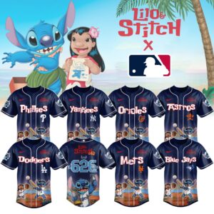 MLB x Lilo & Stitch
