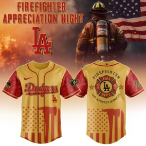 Los Angeles Dodgers x Firefighter Appreciation Special Edition Jersey