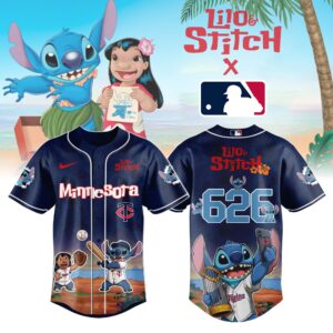 Minnesota Twins x Lilo & Stitch Special Edition Jersey