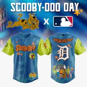 Detroit Tigers x Scooby Doo Special Edition V2 Jersey
