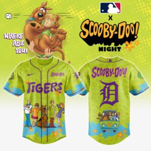 Detroit Tigers x Scooby Doo Special Edition Jersey