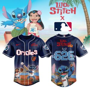Baltimore Orioles x Lilo & Stitch Special Edition Jersey