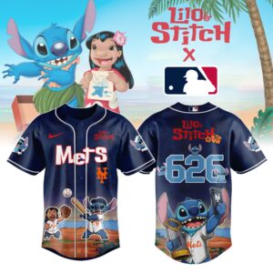 New York Mets x Lilo & Stitch Special Edition Jersey