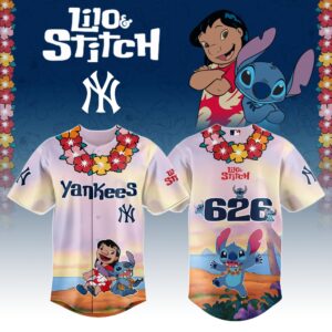 New York Yankees x Lilo & Stitch Special Edition V2 Jersey