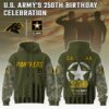 Carolina Panthers x 250 Years Anniversary US Army Special Edition Unisex Hoodie