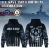 Los Angeles Rams x 250 Years Anniversary US Navy Special Edition Unisex Hoodie