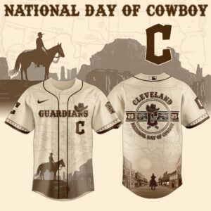 Cleveland Guardians x National Day Of Cowboy Special Edition Jersey