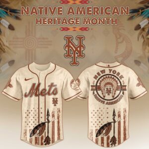 New York Mets x Native American Heritage Month Special Edition Jersey