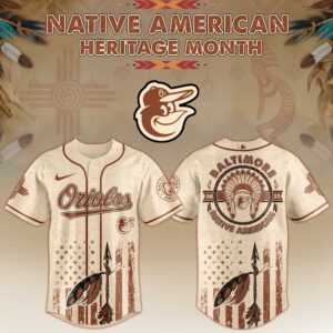 Baltimore Orioles x Native American Heritage Month Special Edition Jersey