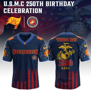 Tampa Bay Buccaneers x 250 Years Anniversary US Marine Corp U.S.M.C Special Edition NFL Jersey