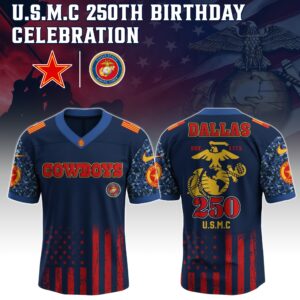 Dallas Cowboys x 250 Years Anniversary US Marine Corp U.S.M.C Special Edition NFL Jersey