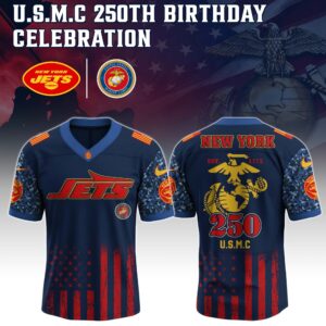New York Jets x 250 Years Anniversary US Marine Corp U.S.M.C Special Edition NFL Jersey