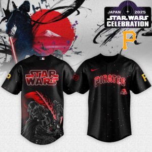Pittsburgh Pirates x Star Wars Darth Vader Japanese Style Special Edition Jersey