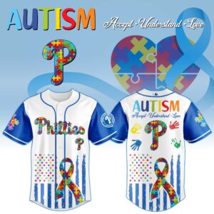 Philadelphia Phillies x Autism Awareness Special Edition Unisex Hoodie