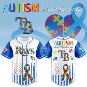 Tampa Bay Rays x Autism Awareness Special Edition Unisex Hoodie