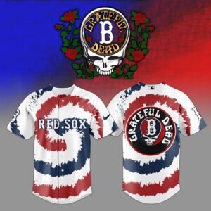 Boston Red Sox x Grateful Dead V2 Special Edition Jersey