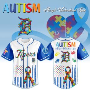Detroit Tigers x Autism Awareness Special Edition Unisex Hoodie