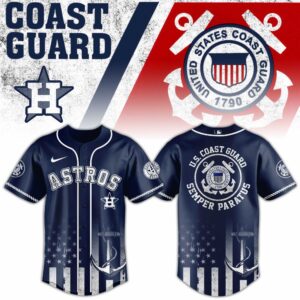 Houston Astros x US Coast Guard Appreciation Special Edition Jersey
