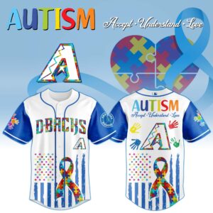 Arizona Diamondbacks x Autism Awareness Special Edition Unisex Hoodie