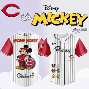 Cincinnati Reds x Disney Mickey Mouse Special Edition Jersey