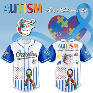 Baltimore Orioles x Autism Awareness Special Edition Unisex Hoodie