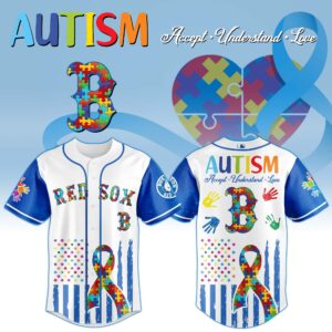 Boston Red Sox x Autism Awareness Special Edition Unisex Hoodie