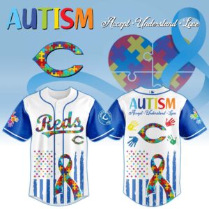 Cincinnati Reds x Autism Awareness Special Edition Unisex Hoodie