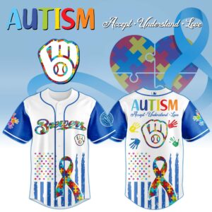 Milwaukee Brewers x Autism Awareness Special Edition Unisex Hoodie