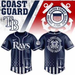 Tampa Bay Rays x US Coast Guard Appreciation Special Edition Jersey