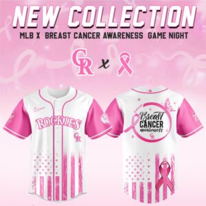Colorado Rockies x Breast Cancer Awareness V2 Special Edition Jersey