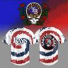 Tampa Bay Rays x Grateful Dead V2 Special Edition Jersey
