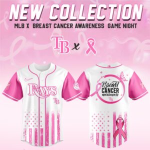 Tampa Bay Rays x Breast Cancer Awareness V2 Special Edition Jersey