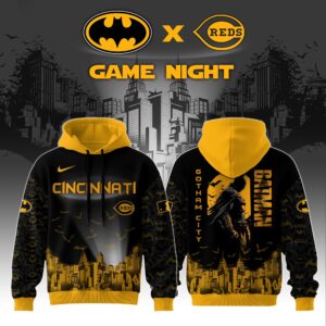 Cincinnati Reds x Batman Night Game Special Edition Unisex Hoodie