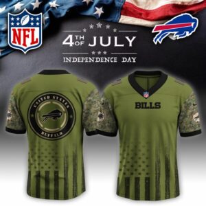 Buffalo Bills x US Military 4th Of July Special Edition NFL Jersey