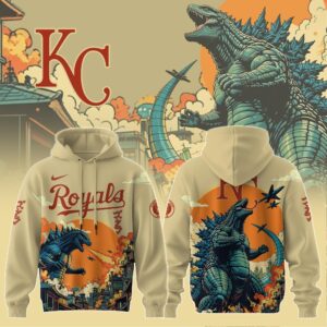 Kansas City Royals x Godzilla Kaiju Special Edition Unisex Hoodie
