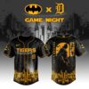 Detroit Tigers x Batman Night Game Special Edition Jersey