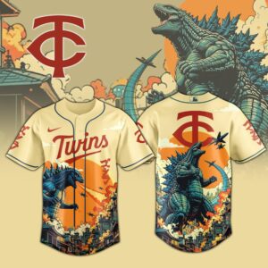 Minnesota Twins x Godzilla Kaiju Special Edition Jersey