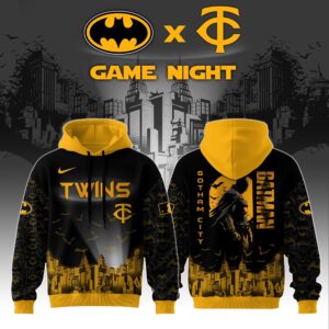 Minnesota Twins x Batman Night Game Special Edition Unisex Hoodie
