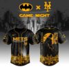 New York Mets x Batman Night Game Special Edition Jersey
