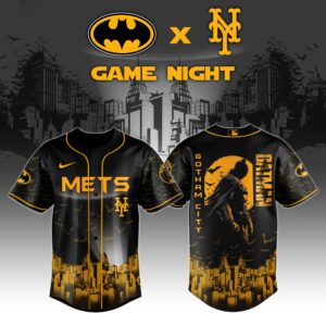 New York Mets x Batman Night Game Special Edition Jersey