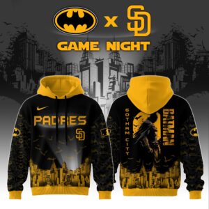 San Diego Padres x Batman Night Game Special Edition Unisex Hoodie