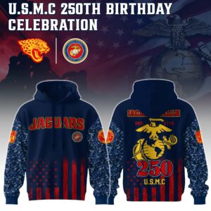 Jacksonville Jaguars x 250 Years Anniversary US Marine Corp U.S.M.C Special Edition Unisex Hoodie