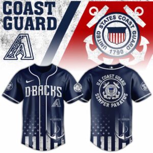 Arizona Diamondbacks x US Coast Guard Appreciation Special Edition Jersey